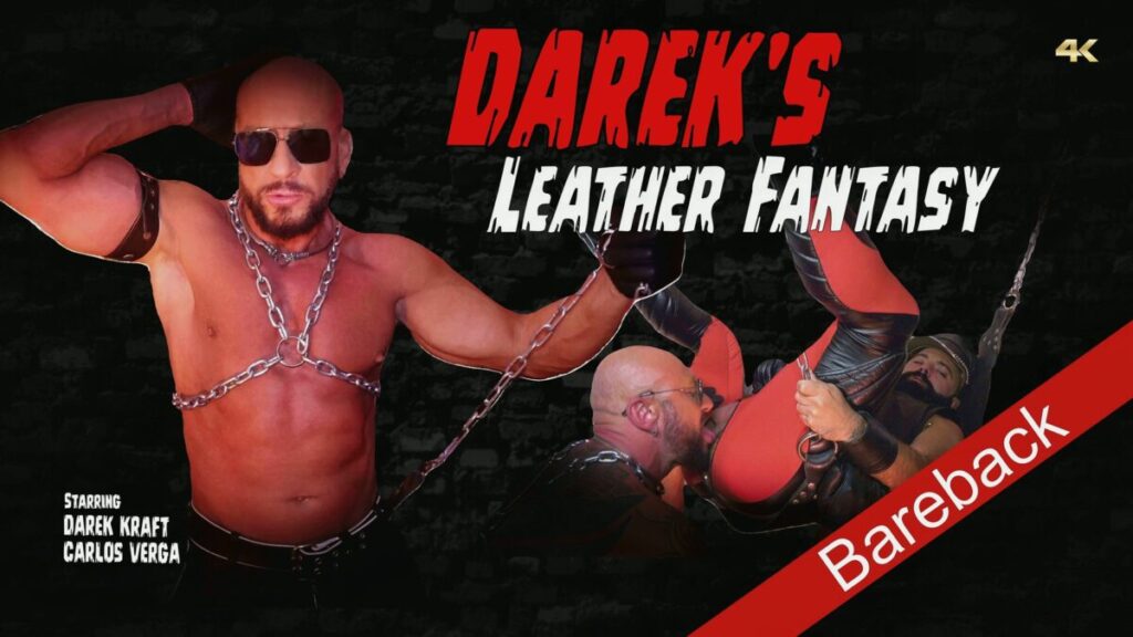 Darek's leather fantasy gay porn video